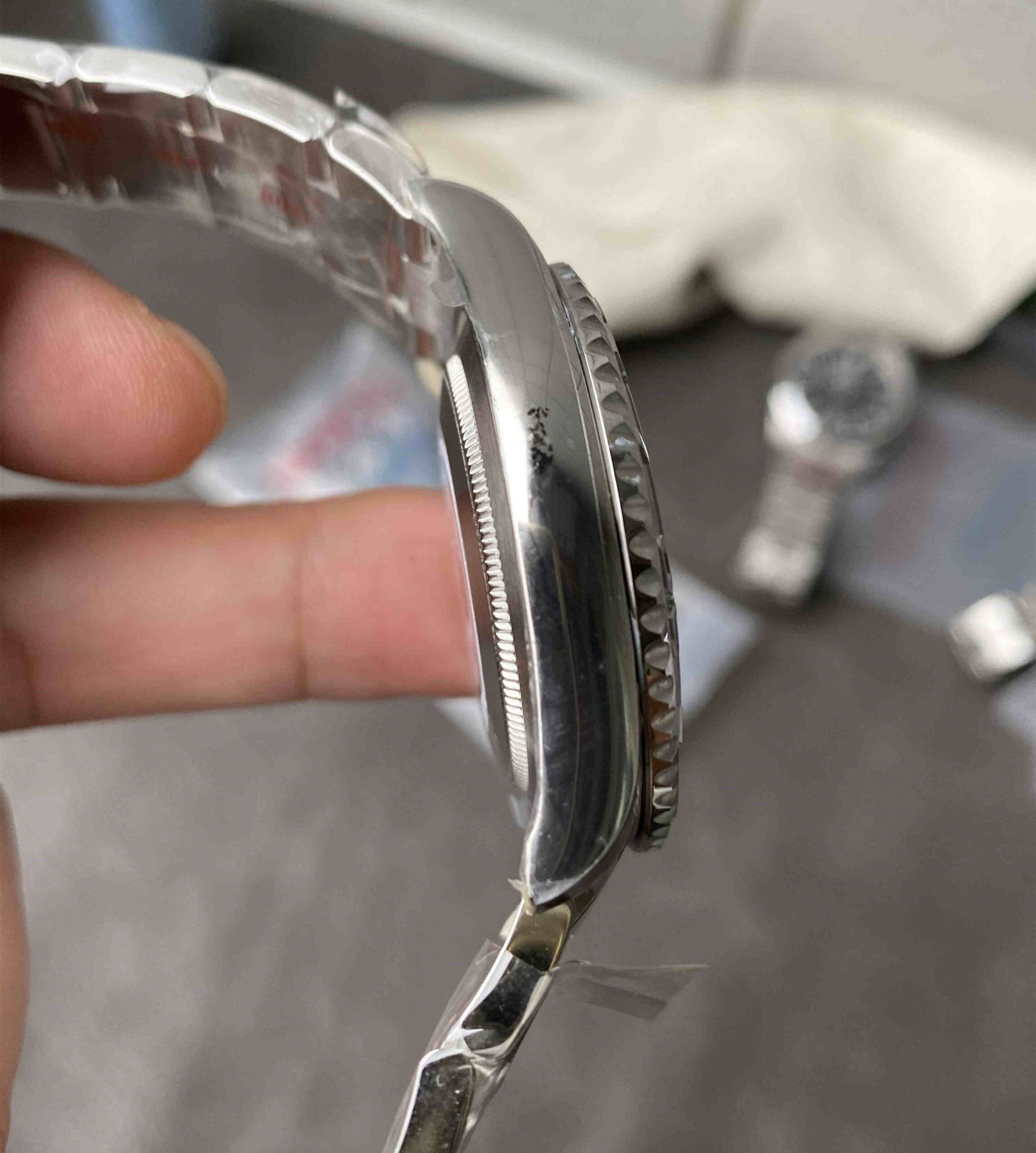 Clean Factory 126622‑0001 – 40mm Grey Yacht-Master Replica - Image 5